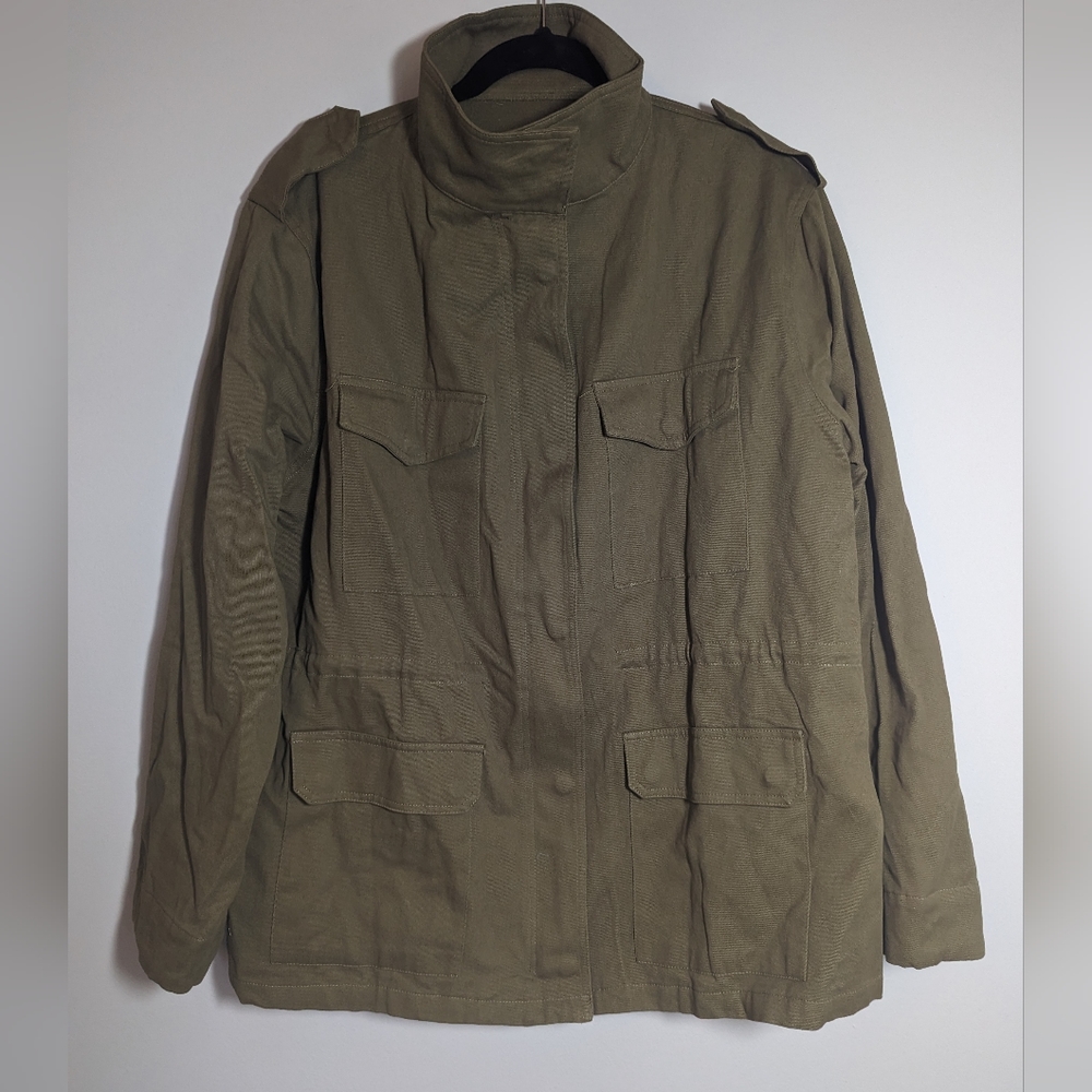 Canvas Army Green Jacket size XXL